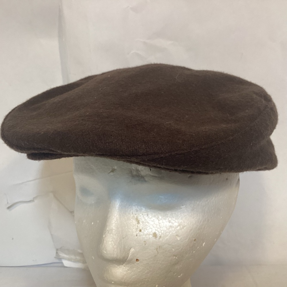 Scala Newsboy Hat Quilted Lining Earflaps Cap size Large